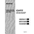 AIWA CSP77 Owner's Manual cover photo