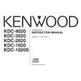 KENWOOD KDC-2020 Owner's Manual cover photo