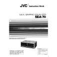 JVC SEA70 Owner's Manual cover photo