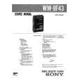 SONY WMBF43 Service Manual cover photo