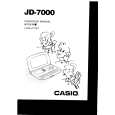 CASIO JD7000 Owner's Manual cover photo