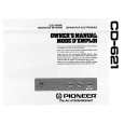 PIONEER CD-621 Owner's Manual cover photo