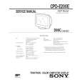 SONY CPDE200E Service Manual cover photo