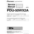 PIONEER PDU50WX2A Service Manual cover photo