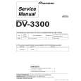PIONEER DV-3300 Service Manual cover photo