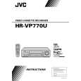 JVC HR-VP770U Owner's Manual cover photo