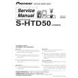 PIONEER S-HTD50/XTW/EW Service Manual cover photo