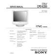 SONY CPDE250 Service Manual cover photo