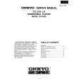 ONKYO DXV500 Service Manual cover photo