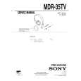 SONY MDR-35TV Service Manual cover photo