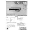 SONY PSFL1/C Service Manual cover photo