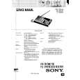 SONY ICF-7600D Owner's Manual cover photo