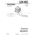SONY LCHHCE Service Manual cover photo
