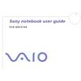 SONY PCG-GRV516G VAIO Owner's Manual cover photo