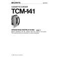 SONY TCM-141 Owner's Manual cover photo