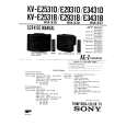 SONY KVE3431D Service Manual cover photo