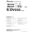 PIONEER S-DV232/XJC/EW Service Manual cover photo