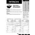 HITACHI CS2515R/E Service Manual cover photo