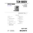 SONY TCM900DV Service Manual cover photo