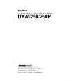 SONY DVW-250P PART2 Service Manual cover photo