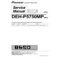 PIONEER DEH-P5750MP Service Manual cover photo