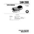 SONY SAM2000 Service Manual cover photo