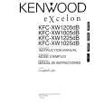 KENWOOD KFC-XW1005DB Owner's Manual cover photo