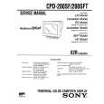 SONY CPD200SF Service Manual cover photo