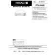 HITACHI VTL2500E Service Manual cover photo