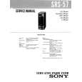 SONY SRS57 Service Manual cover photo