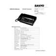 SANYO SFX30 Service Manual cover photo