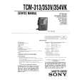 SONY TCM-353V Service Manual cover photo