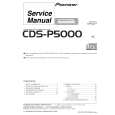 PIONEER CDSP5000UC Service Manual cover photo