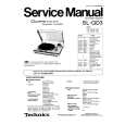 TECHNICS SLQD3 Service Manual cover photo