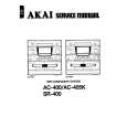 AKAI SR400 Service Manual cover photo