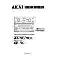 AKAI SR700 Service Manual cover photo