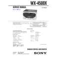 SONY WX4500X Service Manual cover photo
