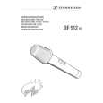 SENNHEISER BF 512 FE Owner's Manual cover photo