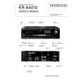 KENWOOD KRA4010 Service Manual cover photo