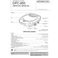 KENWOOD DPC885 Service Manual cover photo