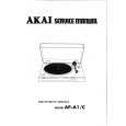AKAI APA1/C Service Manual cover photo