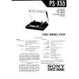 SONY PSX55 Service Manual cover photo