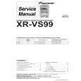 PIONEER XR-VS99/DAMXJ Service Manual cover photo