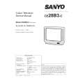 SANYO CE28B3C Service Manual cover photo