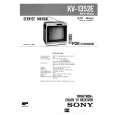 SONY KV1352 996302951 Service Manual cover photo