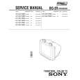 SONY KVXA21M50 Service Manual cover photo