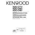 KENWOOD KDC-C467 Owner's Manual cover photo