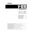 TEAC V-1010 Owner's Manual cover photo