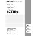 PIONEER DVJ-1000 Owner's Manual cover photo