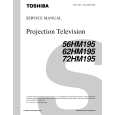 TOSHIBA 72HM195 Service Manual cover photo